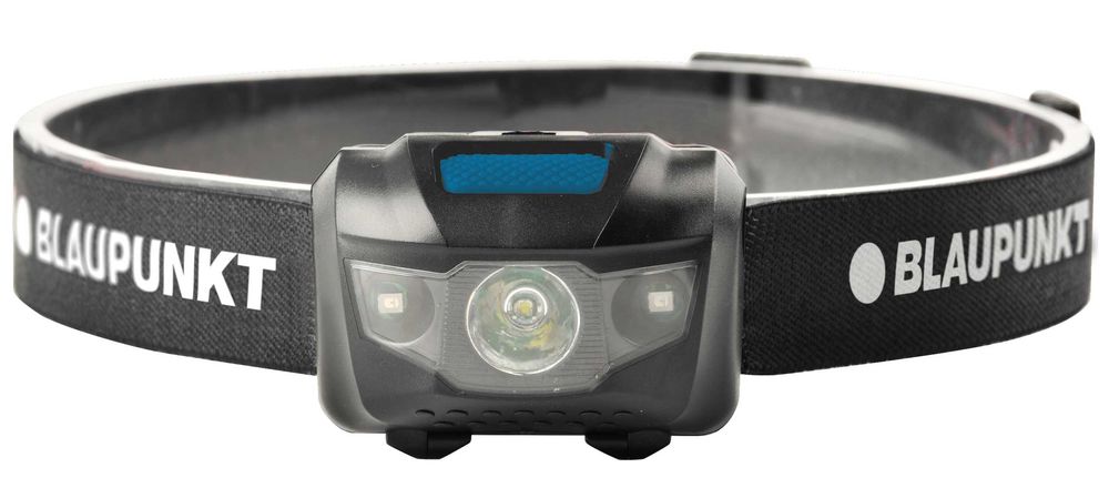 Latarka Czołowa 100 Lumenów Zasilanie Bateryjne AAA Blaupunkt Czołówka