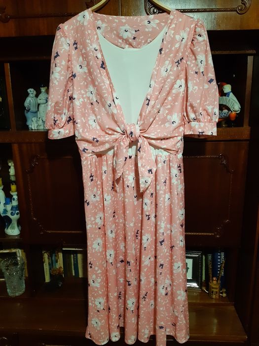 Платье трикотаное.