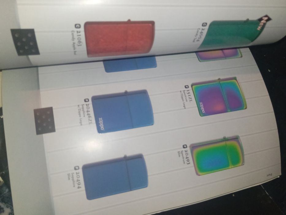Revista Zippo isqueiros