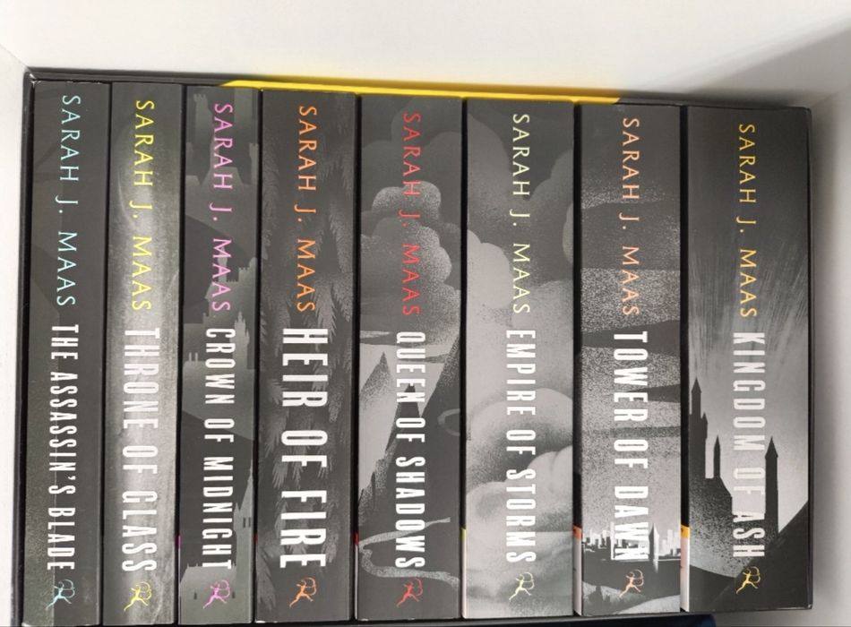 Throne of glass sarah maas  трон зі скла бокс сет англійською сара маам