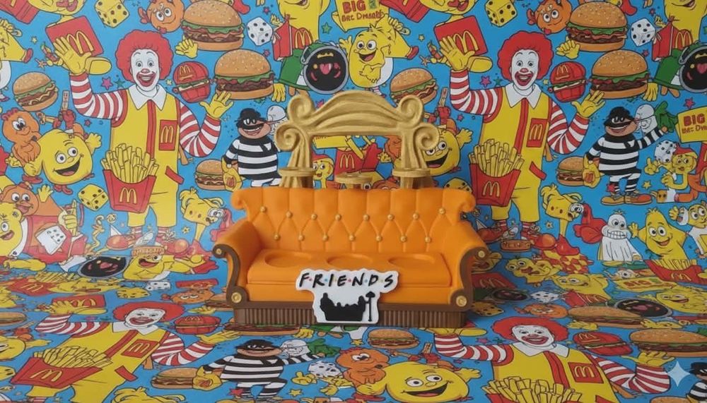 Kanapa frends McDonalds