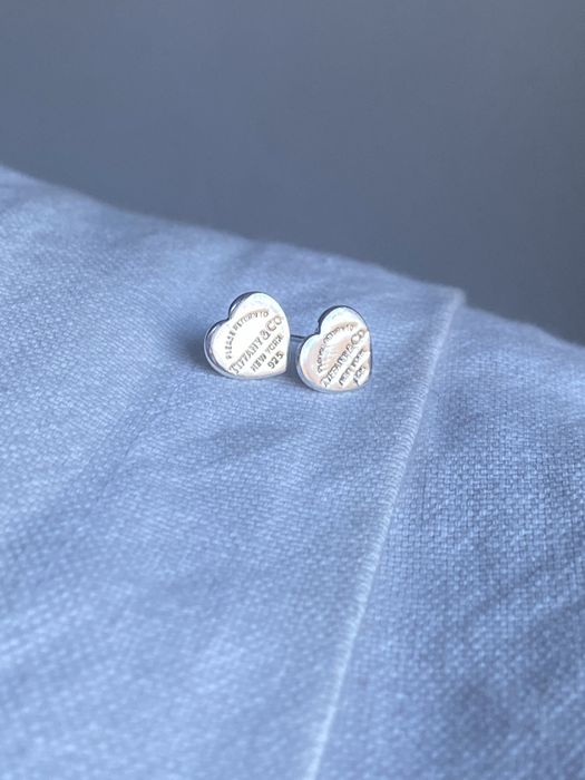 Kolczyki serca Tiffany&Co