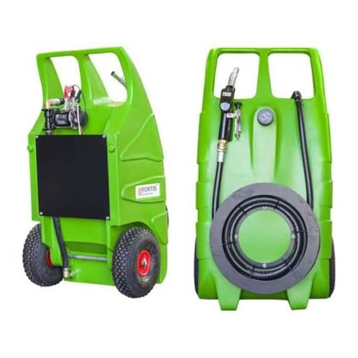 Mobilny Zbiornik Paliwa ON Oleju Napędowego Fortis Żółw 100 Litrów 12V