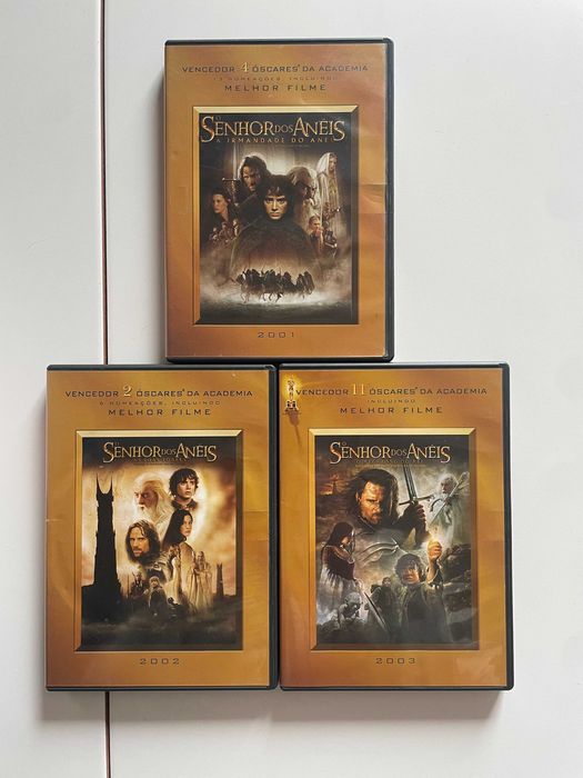 Trilogia Senhor dos Anéis - DVD's Duplos - J. R. R. Tolkien