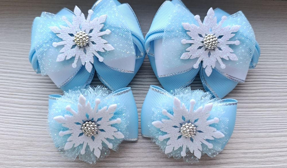 Новорічні бантики, резинки на Новий рік