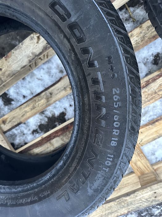 Шини літні 265/60 R18 Continental резина на Прадо