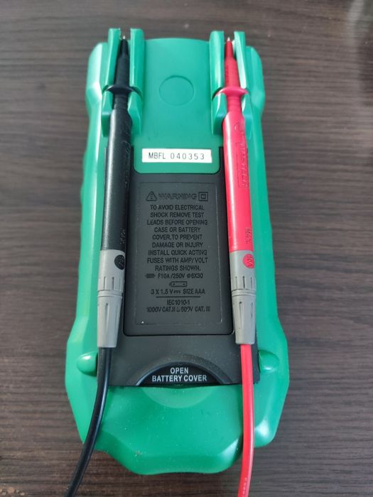 Multimetr MASTECH MS8268 - pełen zestaw - Międzyrzecz