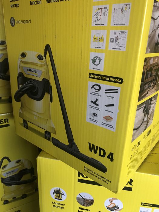 Karcher WD 4 V-20/5/22 Господарський пилосос
