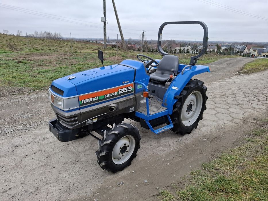 Traktorek japoński 4x4 Iseki Geas 253 wspomaganie śliczny REZERWACJA