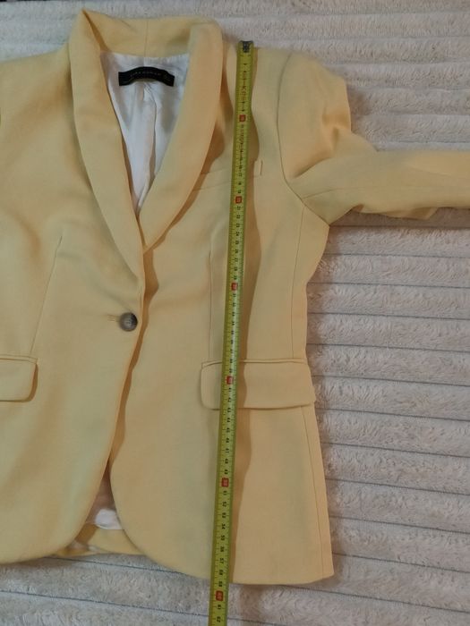 Elegancki komplet sukienka oraz marynarka Zara