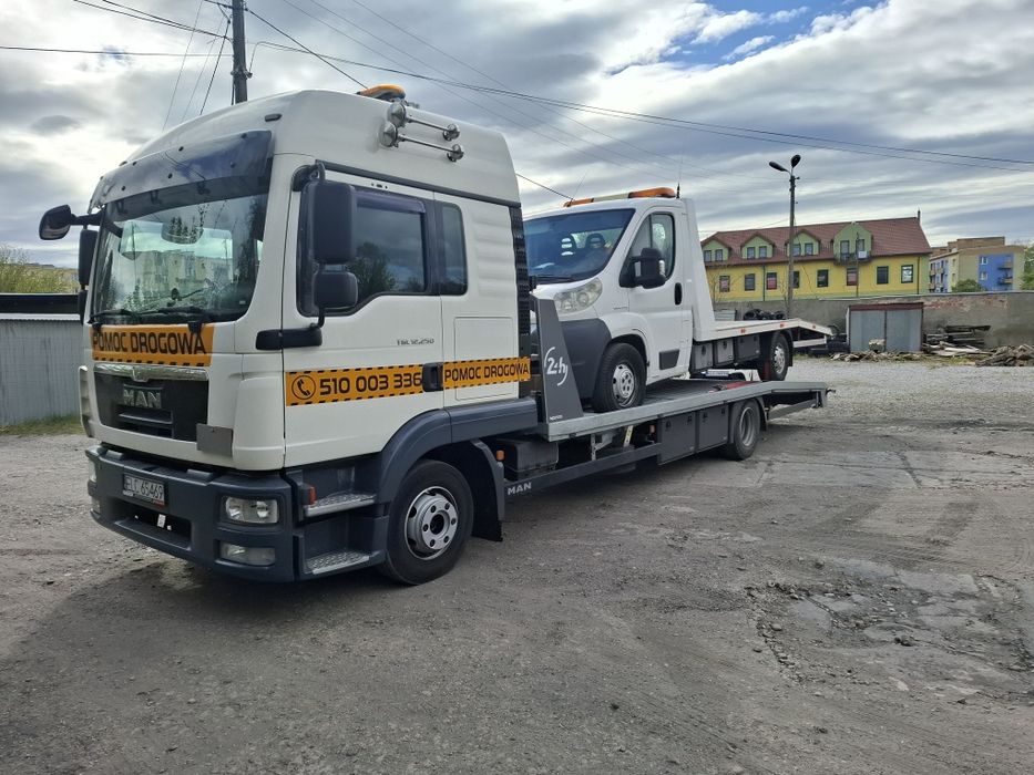#Pomoc drogowa  laweta transport maszyn