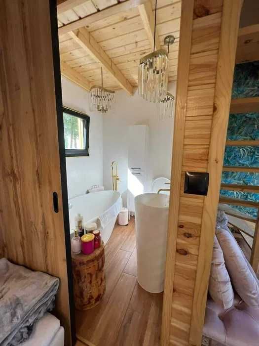 Domek drewnianyletniskowy Modern,,do35m2, ogrodowy, 5x5mPROMOCJA