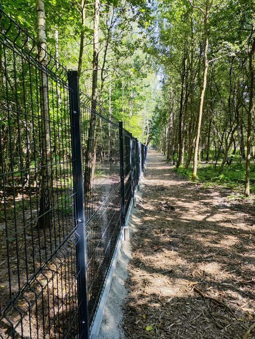 Ogrodzenia ogrodzenie panelowe panele słupki brama furtka płot