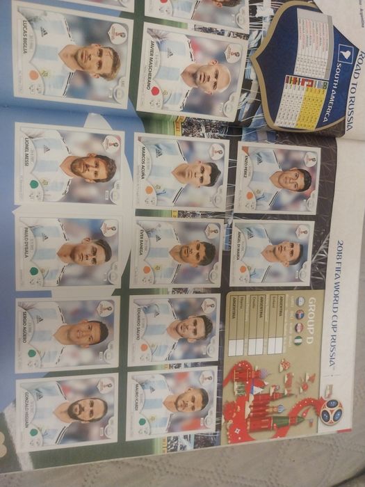 Album completo Russia 2018