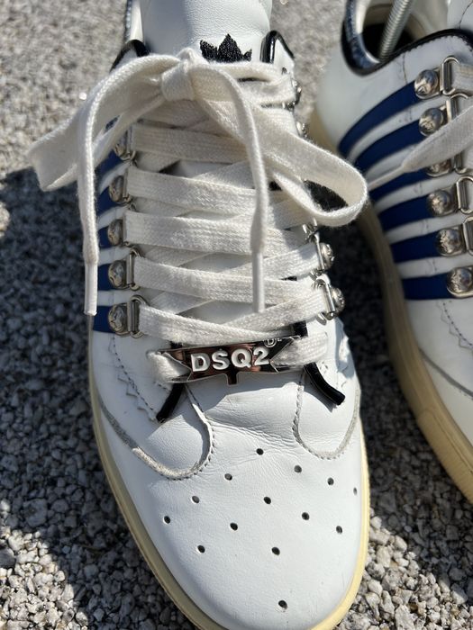 Dsquared2 sneakersy buty sportowe 39 skórzane