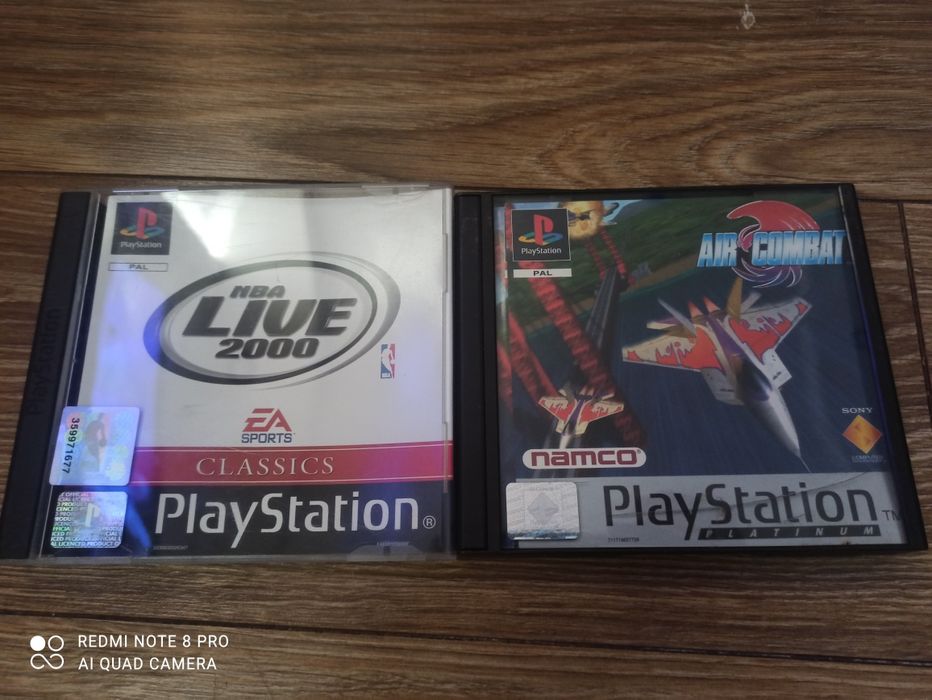 Air Combat + NBA Live 2000 PlayStation PSX