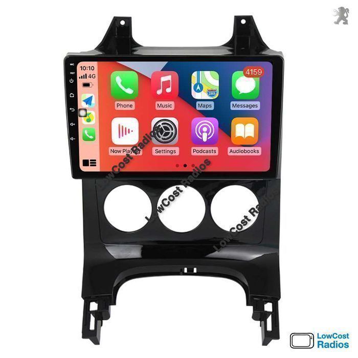 Auto Rádio PEUGEOT 3008/5008 | GPS ANDROID 10 BT USB APPS WIFI - 9'' | CARPLAY • ANDROID AUTO