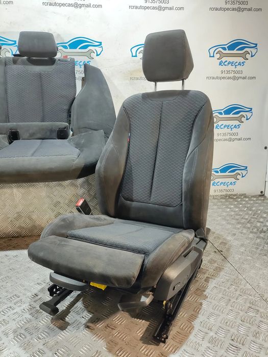 Conjunto bancos em Alcântara BMW Serie 1 F20 Pack M