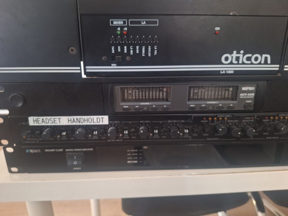 zestaw  naglosnienia + 6 nadajnikow mipro  2 x  Apart ,Mipro , Oticon