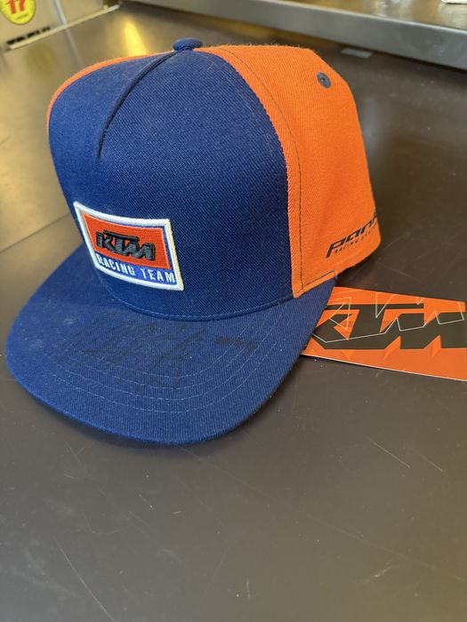 Chapéu KTM autografado pelo Miguel Oliveira