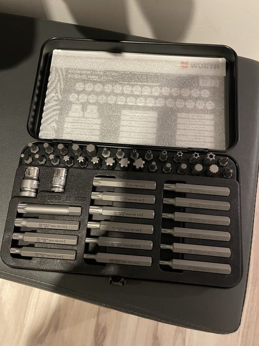 Zestaw bitów Imbus, torx. 10mm. Wurth zebra.