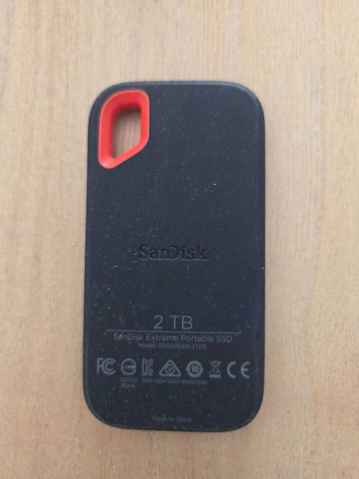 Disco externo SanDisk extreme SSD 2 TB