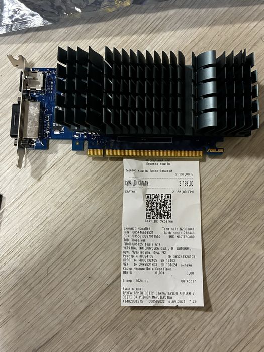 Відеокарта ge force gt 730 2gb