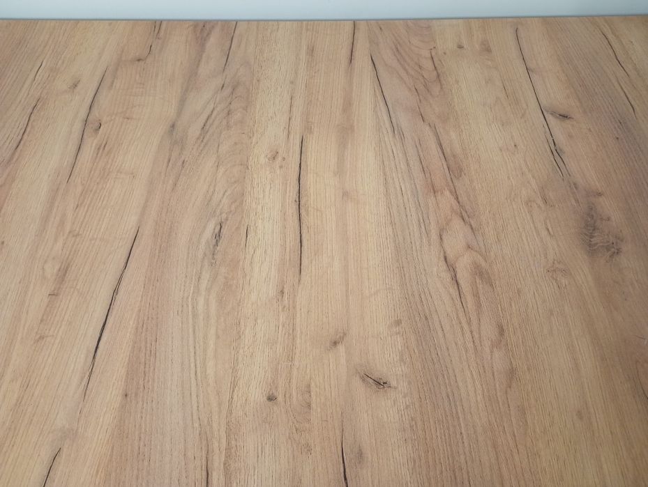 Biurko dąb craft złoty