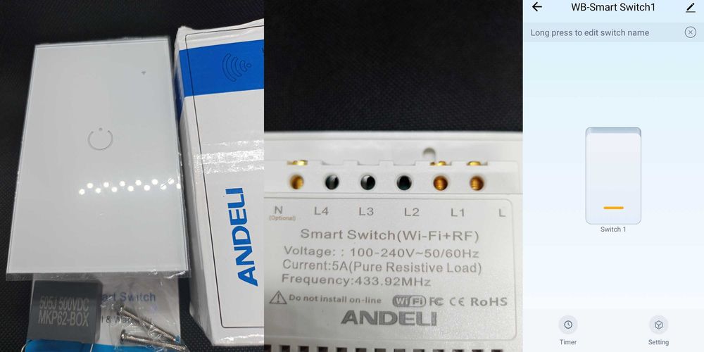 Термостат вимикач Tuya ZigBee WI-FI RF433