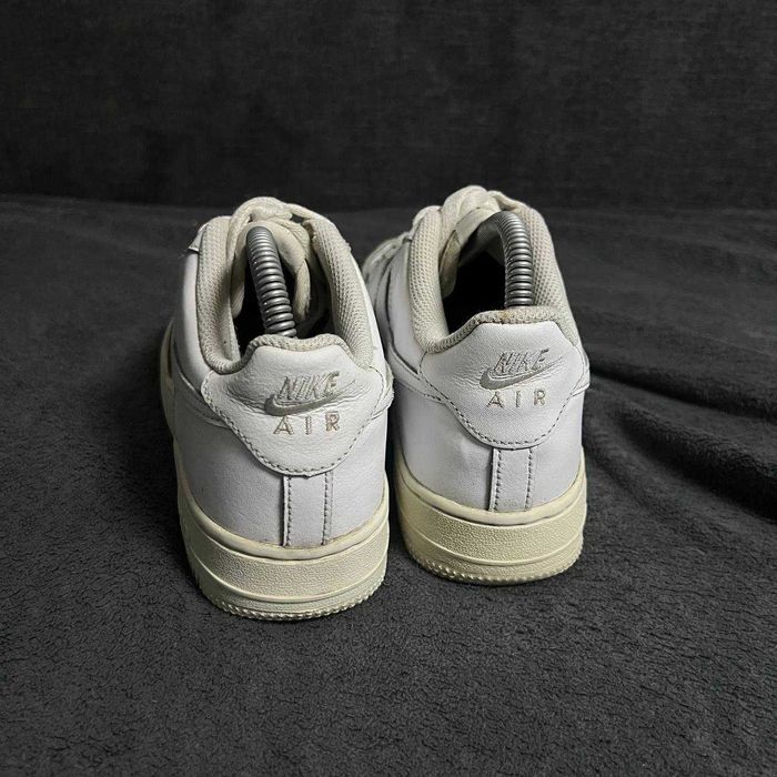 Обувь 38 кроссовки Nike Air Force 1 белые кожаные 38