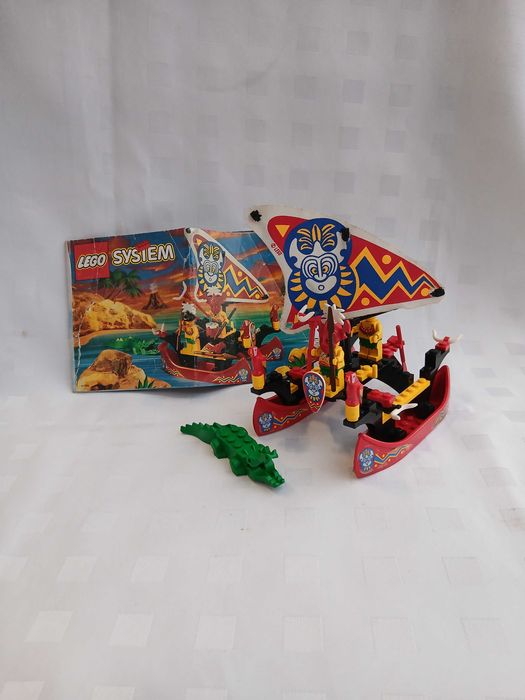 6256 LEGO Zestaw Kompletny Instrukcja Podwójne Canoe Bielsko-Biała