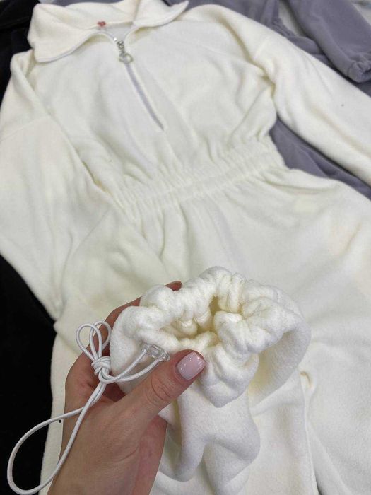 Комбінезон жіночий / женский комбинезон - флісовий теплий, модель 1674