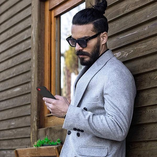 Etui Icon do Samsung Galaxy S21 FE Black