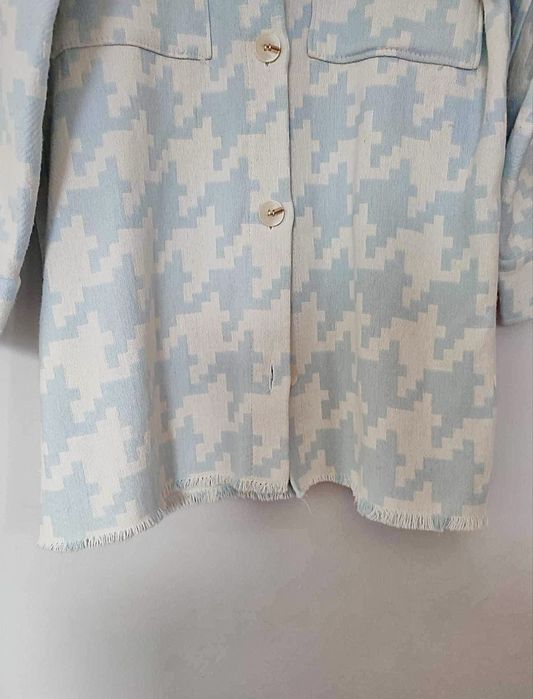 Kurtka koszulowa niebieska  L/XL