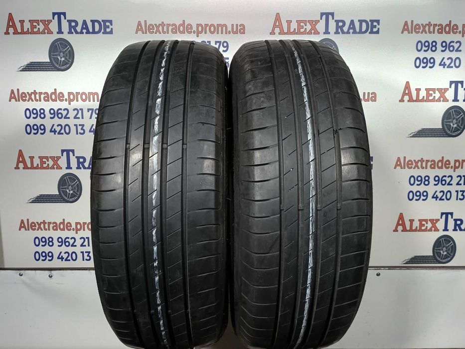 2 шт 205/60 R16 Goodyear EfficientGrip Performance RSC літні шини б/у,