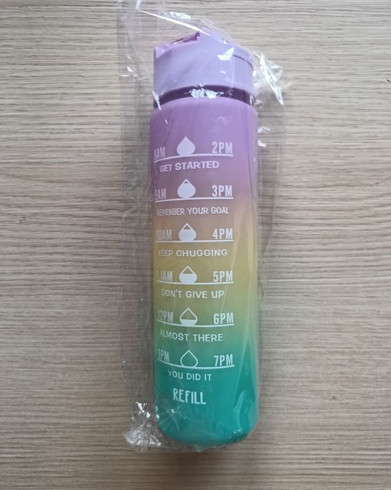 Bidon, Butelka Motywacyjna 900 ml NOWA