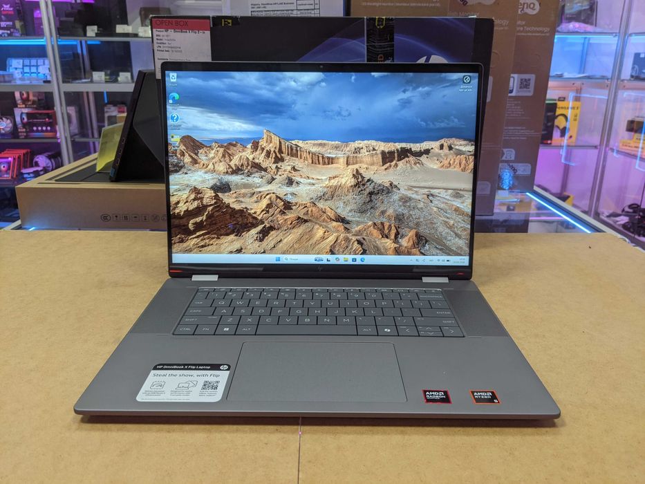 HP OmniBook X Flip 16 | Ryzen 5 220 | 8GB | 512GB SSD | 16" FHD | Бв