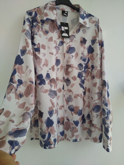 Camisa estampada com padrão, original - Tamanho XXL- Nova!