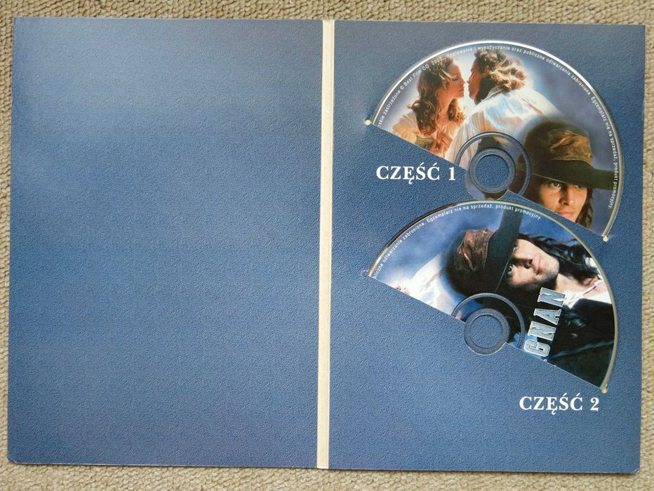 "D`ARTAGNAN" - Peter Hyams, film przygodowy na VCD - nieużywany