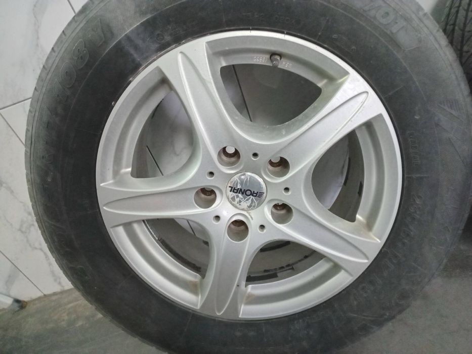 4x диски ronal r55 suv 17 55r7755.151 + 4*шини 235/65 r17