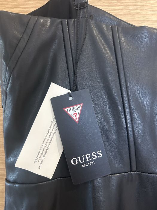 Vestido GUESS couro/ecopele