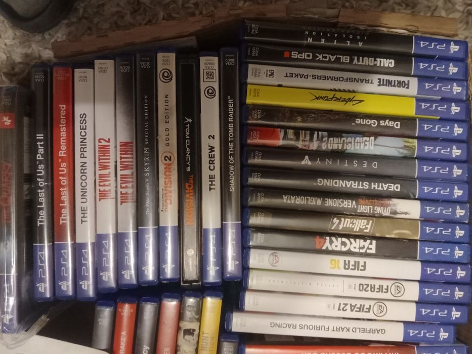 Kolekcja gry na ps4