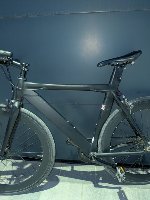 Rower Single Speed / Fixie NOLOGO "X" – czarny, rama 59 cm