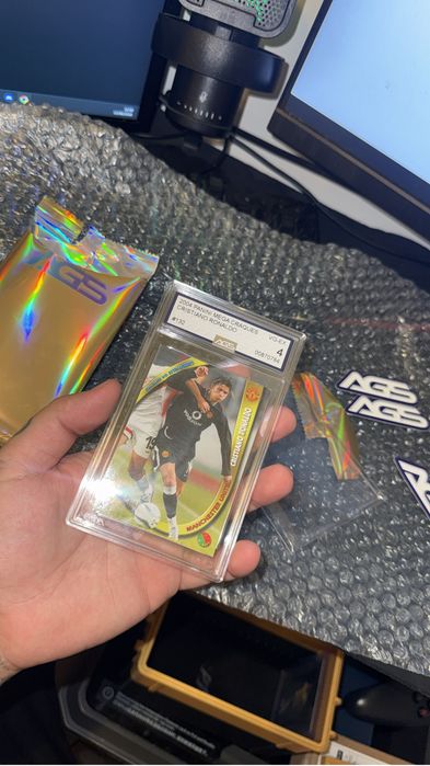 Cristiano Ronaldo mega craques rookie MU