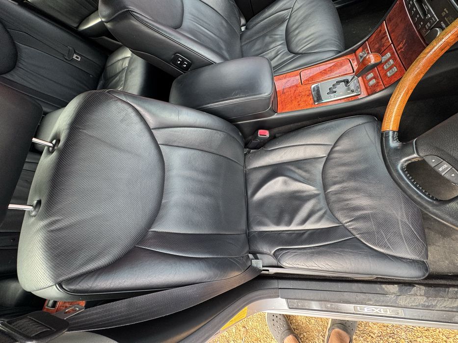 Салон lexus ls430 беж,черный