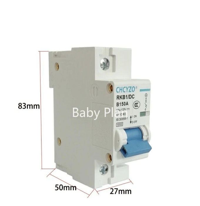 Автоматичний вимикач постійного струму DC 250A | Однополюсний