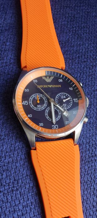 Emporio Armani piękny zegarek męski Seiko