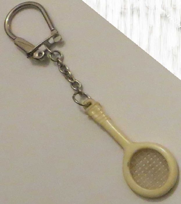 Porta Chaves Raquete, anos 70