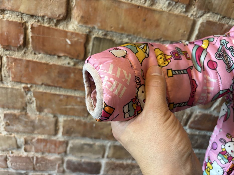 Kurtka dziewczeca zimowa ciepla Hello Kitty