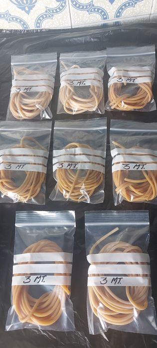 Borrachinha para a pesca